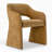 19" Seat Height Upholstered Chenille Dining Armchair-1404318181