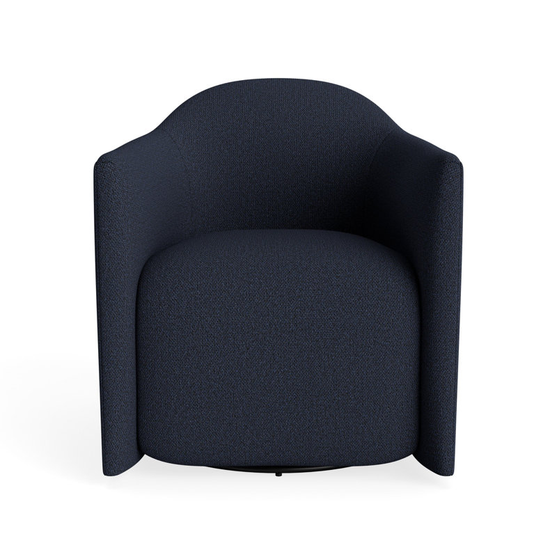 MTO - About Face Swivel Lounge Chair, Kvadrat Autumn Navy