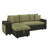 Dovie Upholstered L-Shaped Sectional Reversible-1397859573