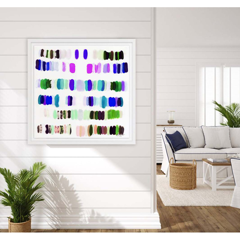 Heavenly Palette 2, Shadow Box Acrylic, 22" H x 22" W