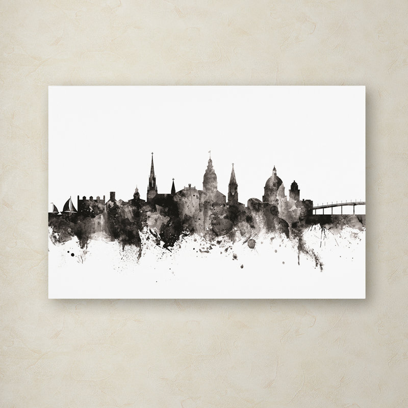 « annapolis maryland horizon iii », impression sur toile, H 12 po x l 19 po x P 2 po