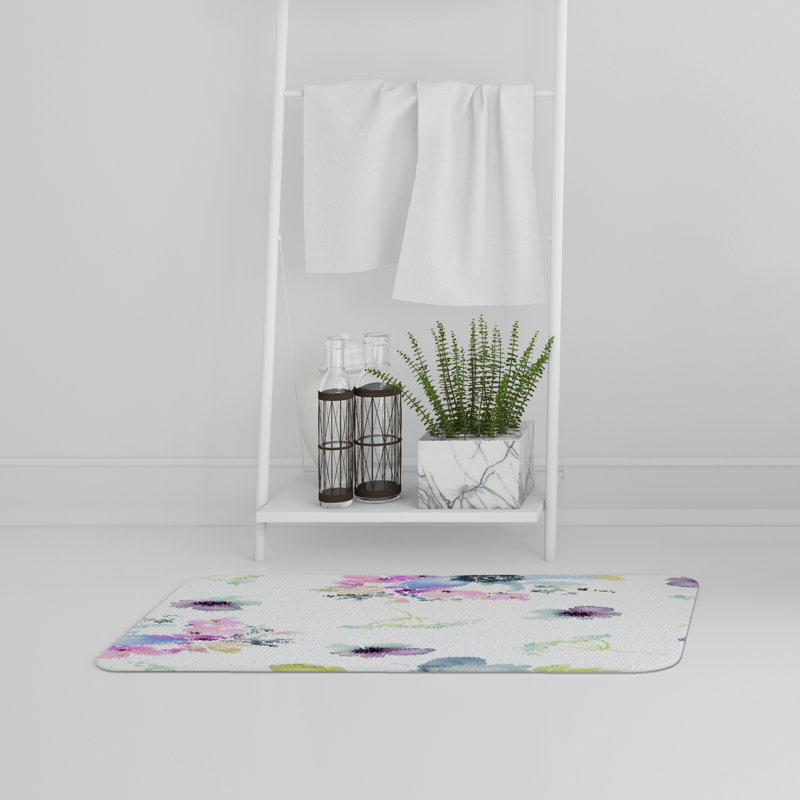 Aiumu Memory Foam Non-Slip Bath Rug