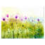 Vert, mauve, cosmos abstrait de fleurs - impression-35061051-35061052