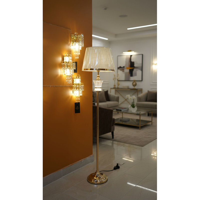 Lampe sur pied à colonne Classic Grace