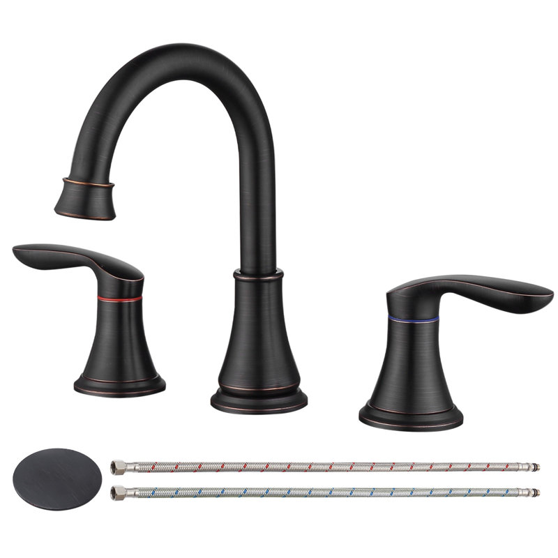 Bathroom faucet with 360 degree turn spout, Oil-Rubbed Bronze