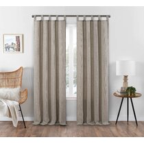 Eider & Ivory™ Hollman Polyester Semi-Sheer Curtain Pair & Reviews