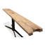 125'' W Solid Wood Console Table