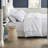 Elegant Modern Bedding Sets, Polyester Striped Design For Bedrooms