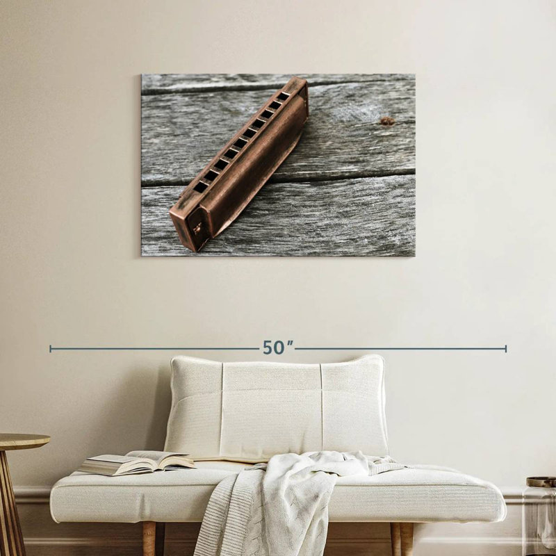 Abarca Ten-Hole Harmonica, 24" H x 36" W