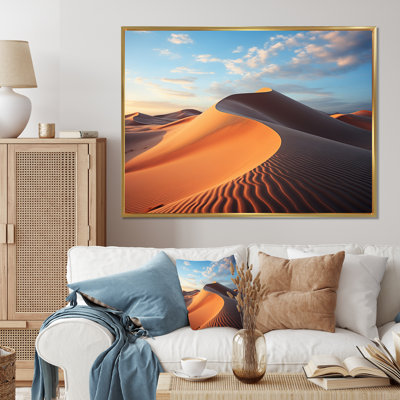 «Desert Glamis Sand Dunes II», reproduction sur toile