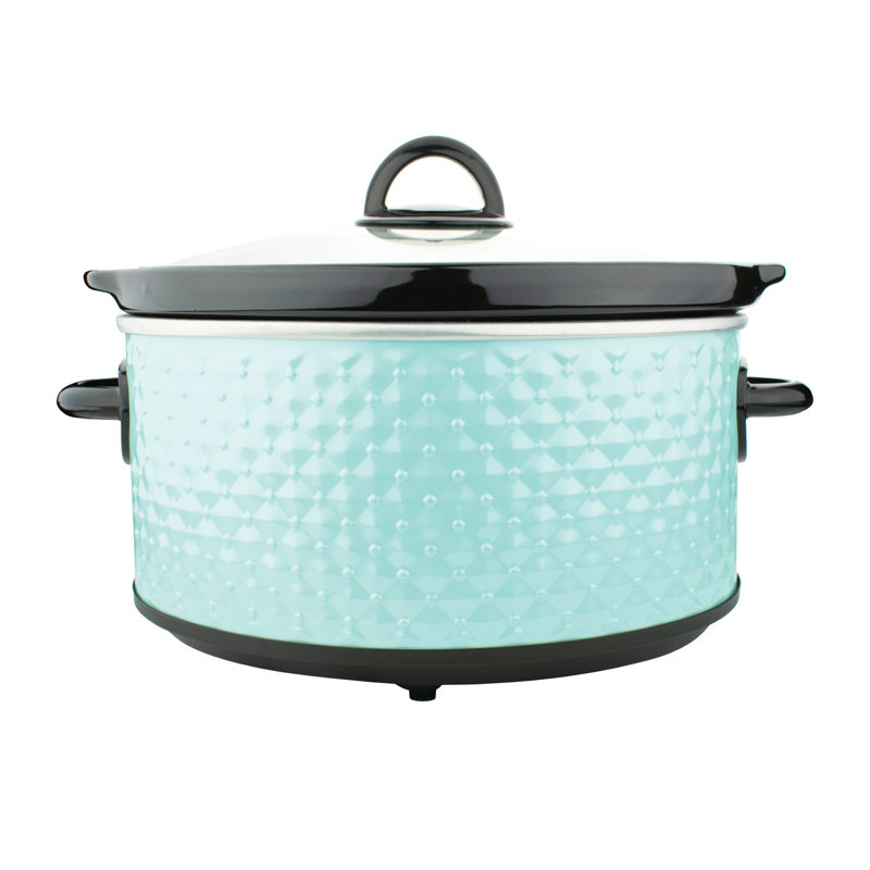 Brentwood Appliances 3.5 Qt. Diamond Slow Cooker, Blue