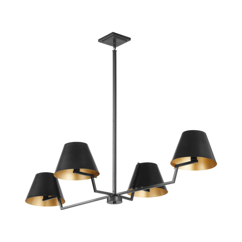 Finkelstein Chandelier, 18.5" H x 50" W x 30" D