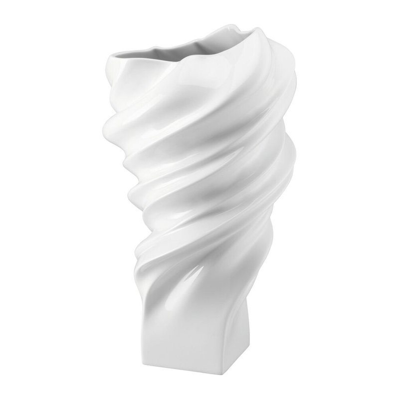 Squall Porcelain China Table Vase, Squall, 13.75" H x 7.75" W x 7.25" D