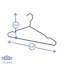 Metal Non-Slip Standard Hanger for Dress/Shirt/Sweater-61891281