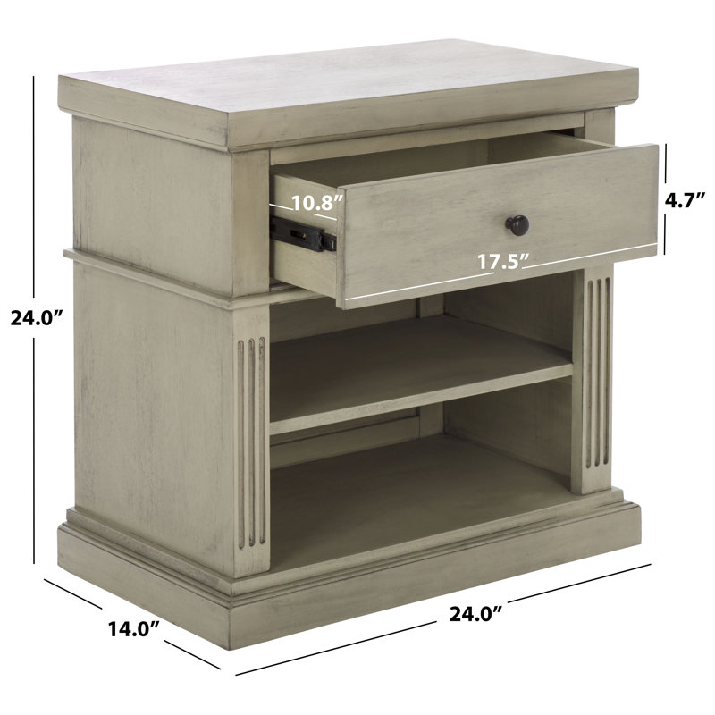 Table de chevet Ahasu, Naturel