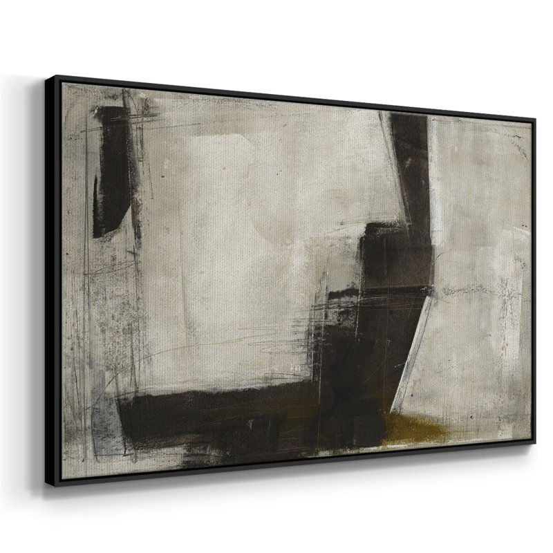 «Futur Nostalgie I», reproduction sur toile, Noir, H 25 po x l 37 po x P 2 po