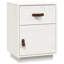 40cm W Solid Wood Bedside Table-19428376