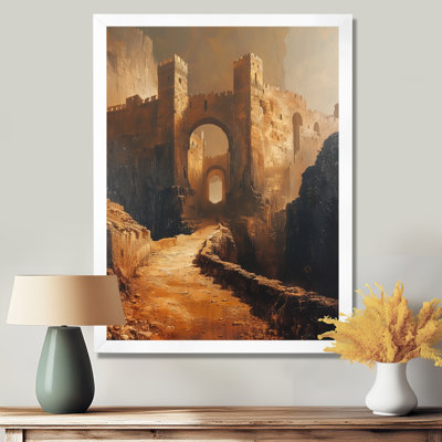Mésopotamie Babylone ancienne citadelle I - Fortress Wall Art Living Room