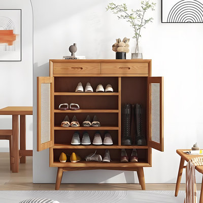 Nordic style practical storage shoe cabinet