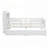 Multi-Functional Headboard Wood Platform Bed With Built-In LED Light And 2 Drawers-1846051373