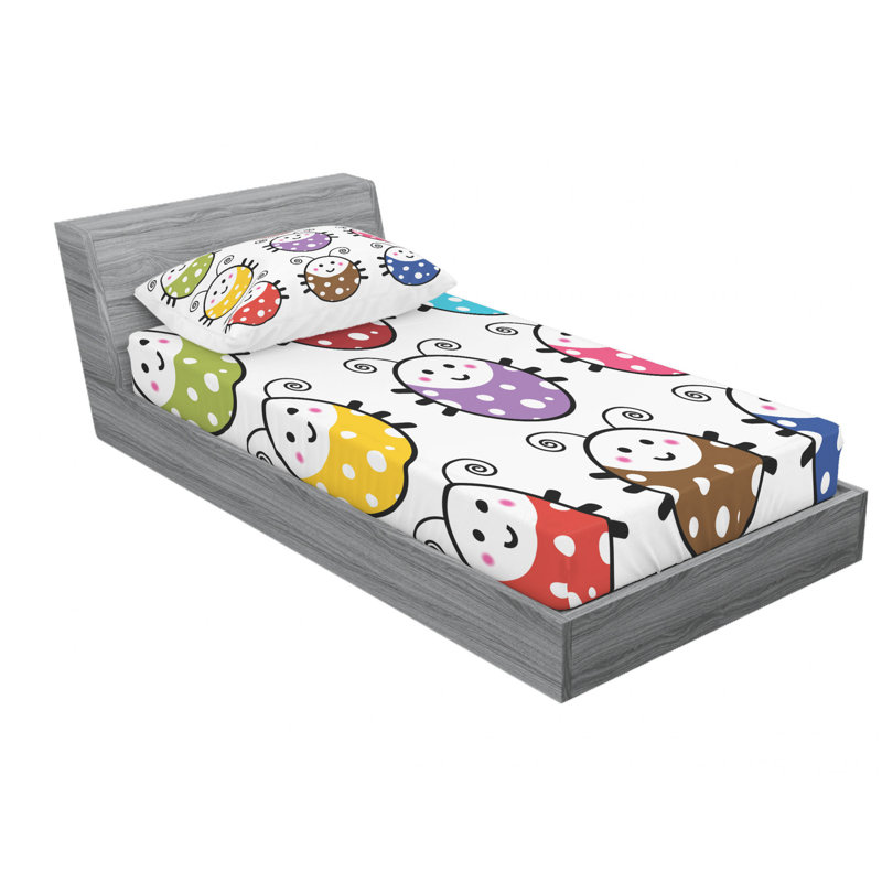 Microfiber Sheet Set, Twin XL Sheet Set with Fitted Sheet