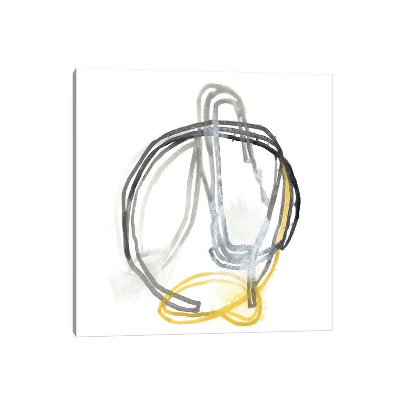 String Orbit IV by June Erica Vess - Wrapped Canvas Gallery-Wrapped Canvas Giclée, 30.48 cm H x 30.48 cm W