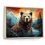 Impression sur toile Balmeet Bear Majestic Geometric II - Bear-1205572646-1205572645