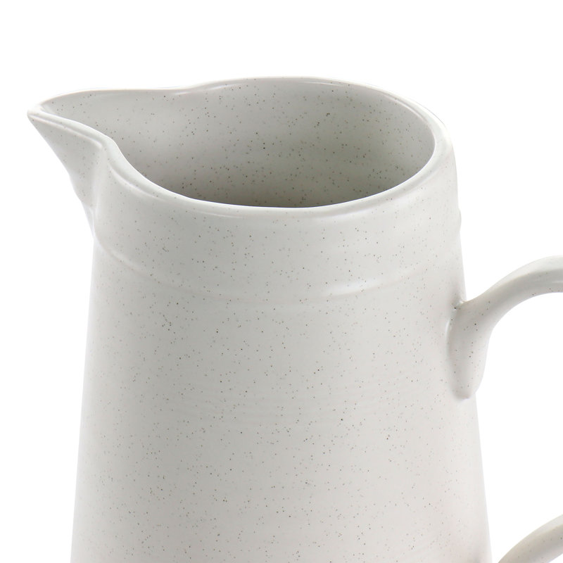 Bee and Willow Milbrook Large 60oz Serving Pitcher in Off-White