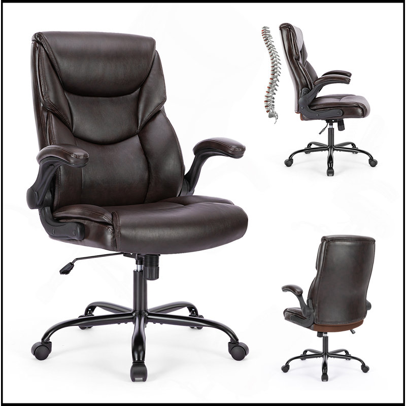 Chaise de bureau ergonomique et confortable pour de longues heures de travail, Blanc