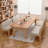 Brown Rectangular Solid Wood desk-1704951223