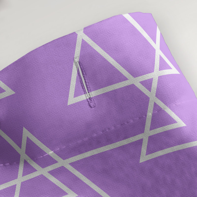 Rideau simple sower katelyn elizabeth dispersed triangles, Mauve