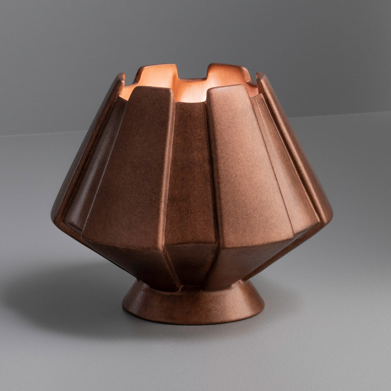 Kleiber Ceramic Novelty Lamp, Antique Copper, Incandescent