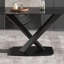 Table de bout contemporaine en pierre artificielle à bord droit avec pieds en métal-1987160105-1987160111-1972619757