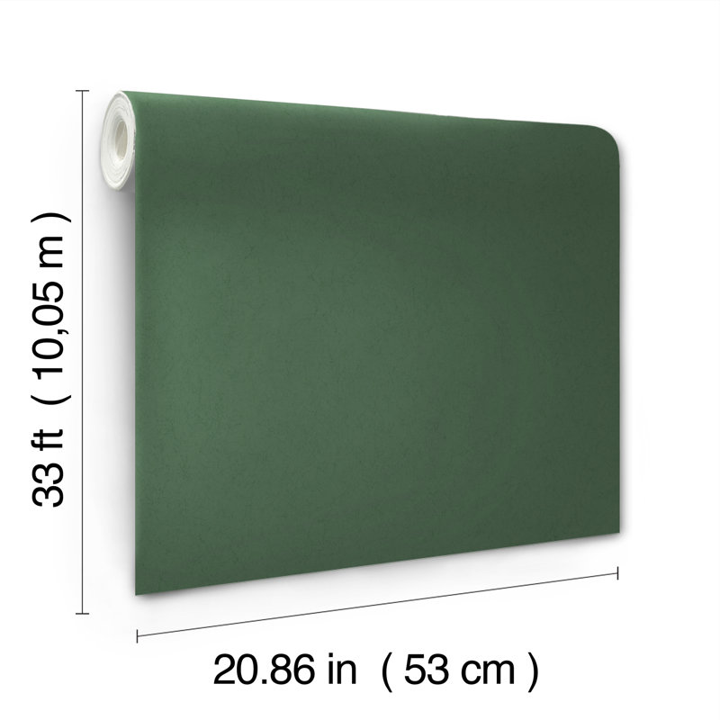 Rouleau de parget abstrait, Vert foncé