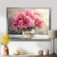 Inestroza hortensias dans un vase en verre II - hydrangées, art mural-140375399-116370008-140375447