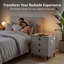 50cm W Bedside Table-832895179