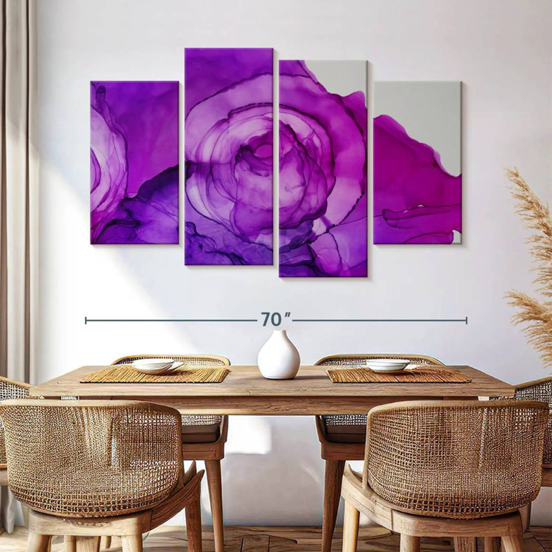 Fleur moderne Avery, H 42 po x l 68 po