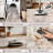 Neutral Farmhouse Area Rug For Bedroom -  Washable Rug For Dining Room Table, Ultra-Thin Soft Textured Boho Indoor Decor, Fade & Stain Resistant-1175319895
