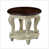 Plateau brun / structure blanche