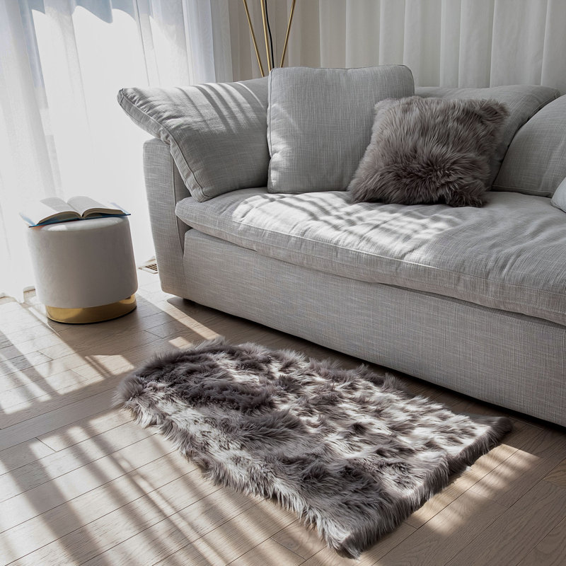  Tapis en fourrure synthétique Edinburgh