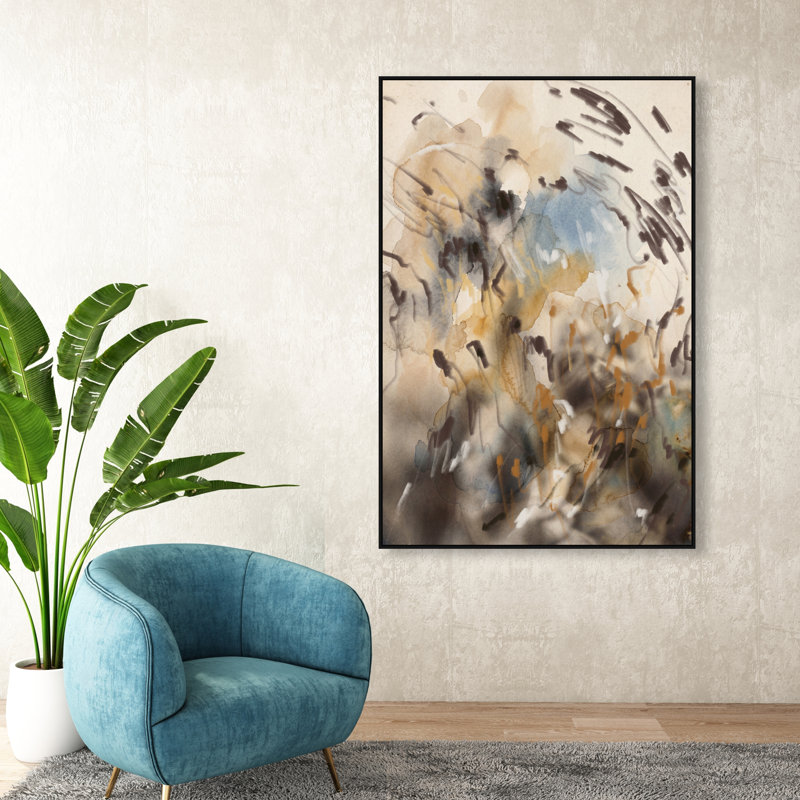Leave It All Behind Print by Oliver Gal, 16"H x 11"W, Black Floater Frame