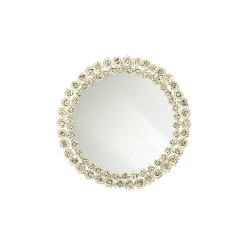 Flourish Flat Metal Wall Mirror