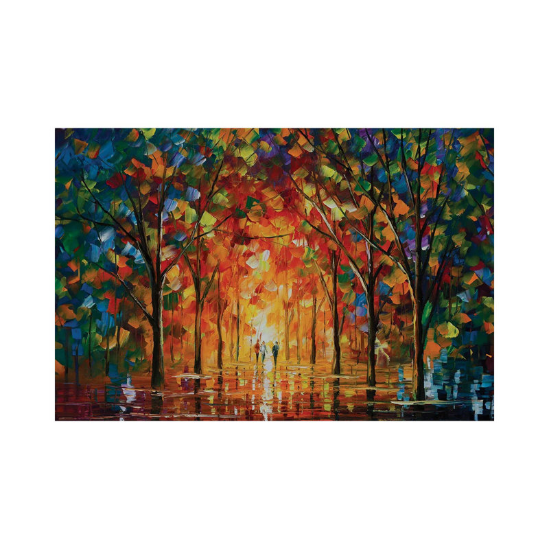 Le retour du soleil - reproduction d'art murale - toile tendue, H 12 po x l 18 po, Toile tendue, Ne s’applique pas