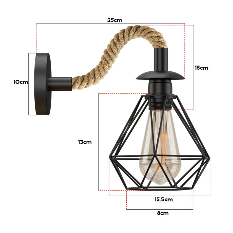 Mairead Armed Sconce, No