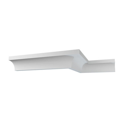 Moulure en bois massif de qualité Cove pour bois franc l 100 po x P 5/8 po x L 96 po.