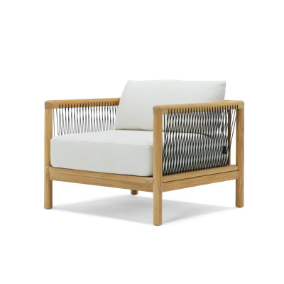 Reel Collection Outdoor Teak Lounge Chair