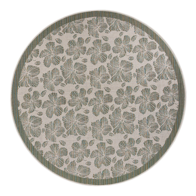 Tapis intérieur / extérieur Mehpare, Rond 10 pi