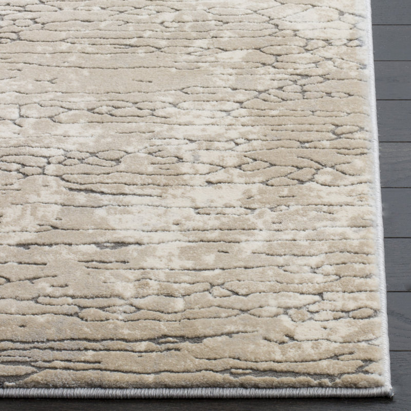 Edvin Performance Abstract Rug, Runner 2'7" x 8'