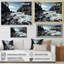 Berkay Canada, rivage rocheux sur toile-1090534001-1090534002