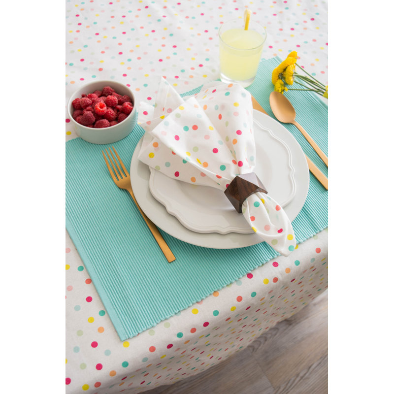 Achsah Tablecloth, 104" L x 60" W